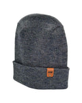 Haakwear H Stitch Fusion Cuffed Beanie / Hat (Patened Design) Gray / Denim, Made in USA